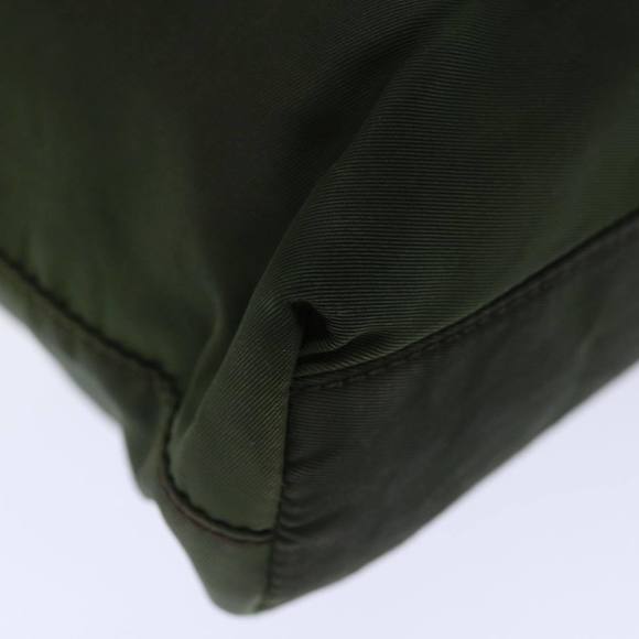 PRADA Shoulder Bag Nylon Khaki Auth bs13407 - Picture 15 of 16